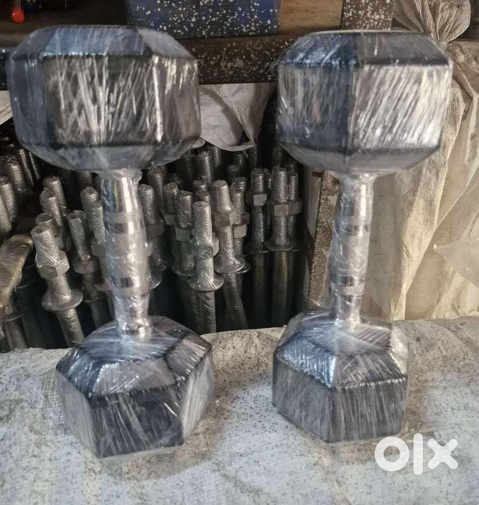 5kg pair of dumbells