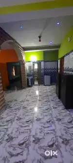 Furnished rooms of 4BHK flat for girl bachelors.