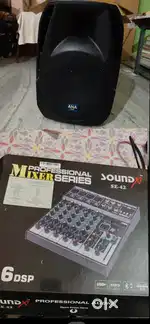 Speaker and Mixer..