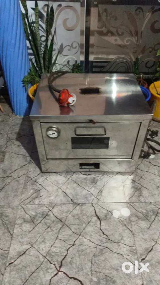 Pizza maker gas oven