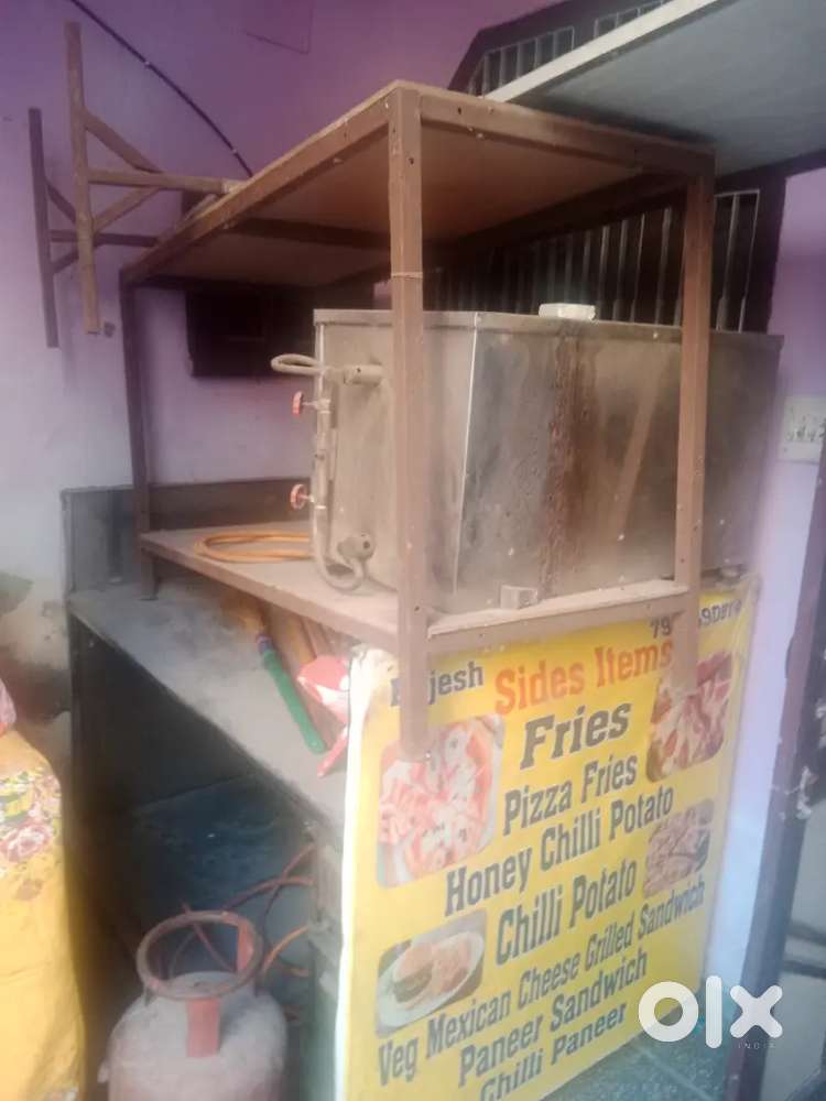 Counter gas oven