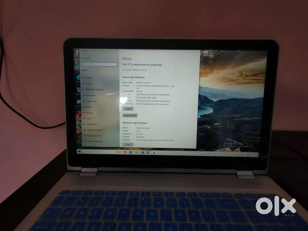 HP ENVY X360 Touch and type laptop