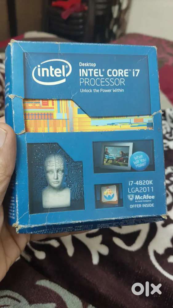 Intel core i7  4820k LGA 2011 Box packed Brand New sealed