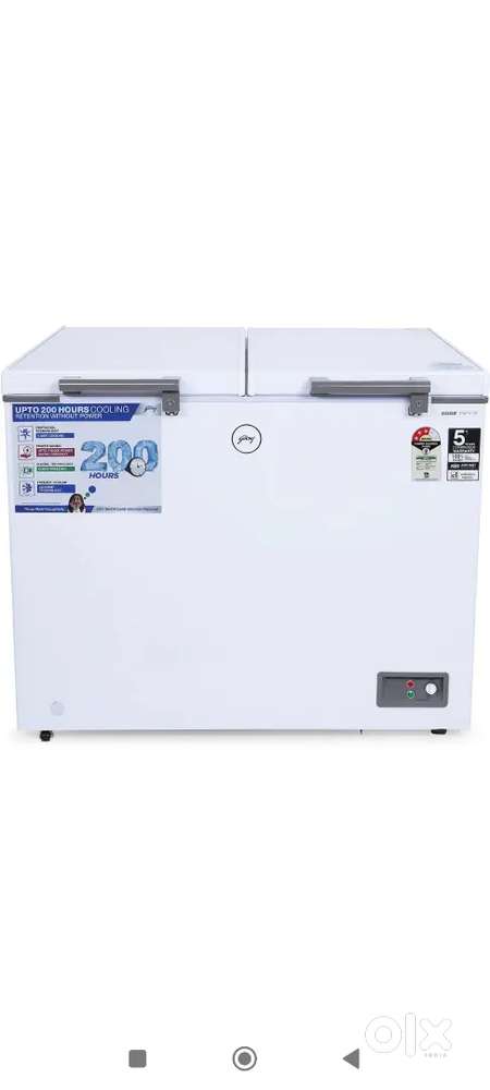 Godrej Double Door Deep Freezer 300Ltr