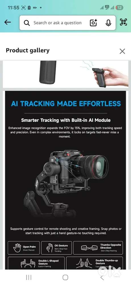 FeiyuTech Scorp 3 Gimbal