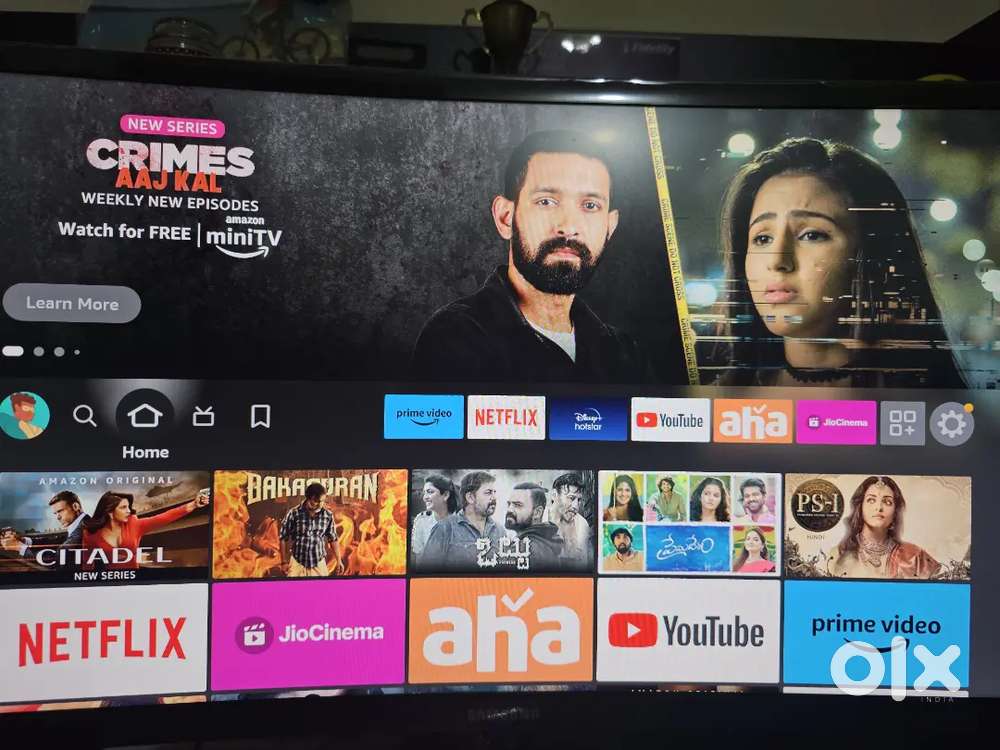 Samsung Curved monitor 24 inch