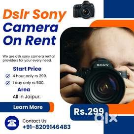 Dslr Camera On Rent