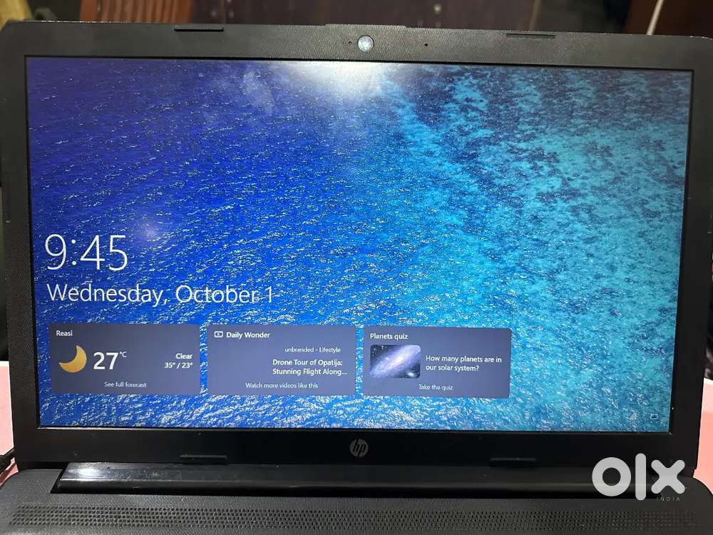 Hp Laptop 8gb ram 256gb ssd 1tb hdd