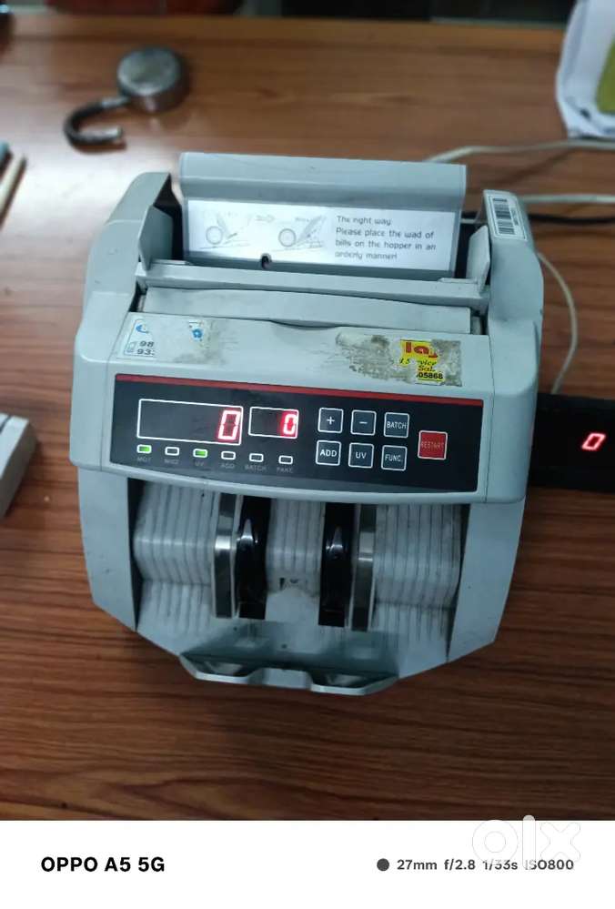 Note counting machine