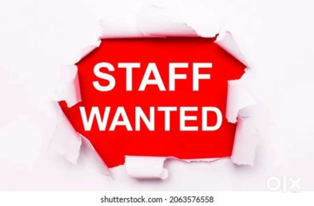WANTED MALE/FEMALE SHOWROOM STAFFS