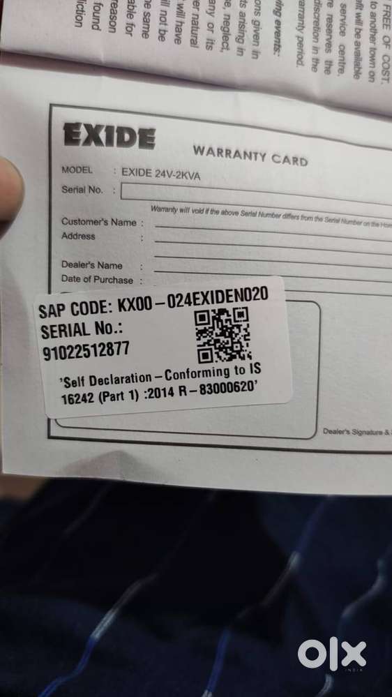 2.5 kVA UPS with 2 × 200 Ah batteries.”