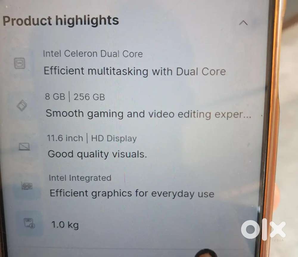 New laptop for sale 14,000