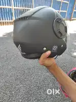 Half helmet black sell urgently