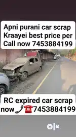 Rc expired car sell now in scrap