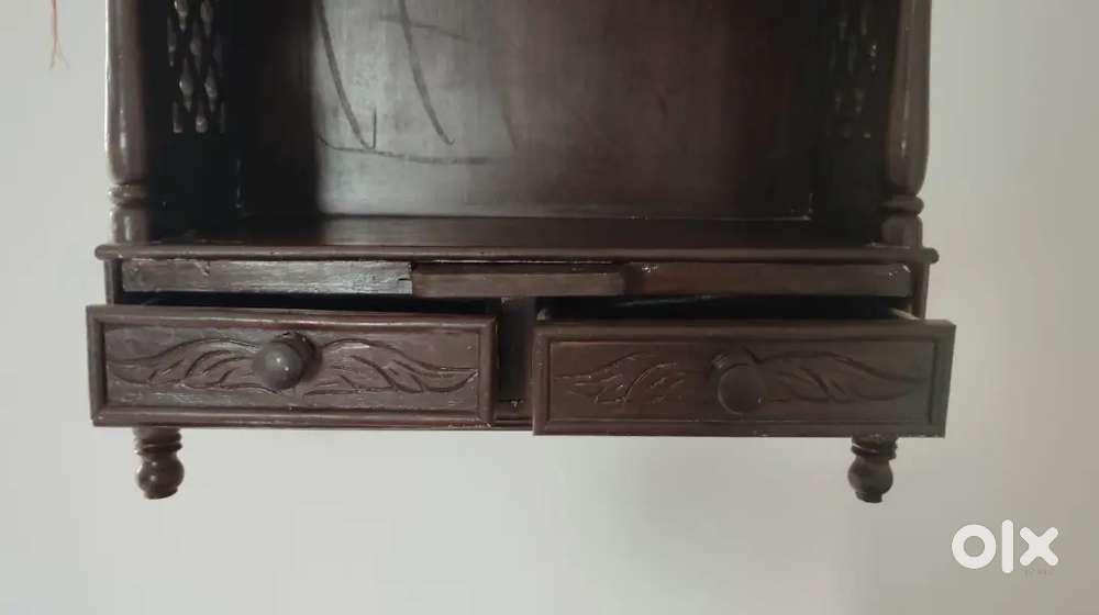 Solid wood wall hanging home temple