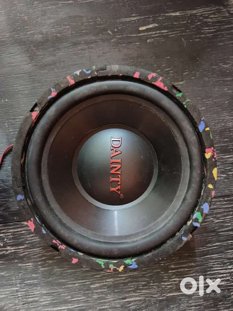 Dainity 8inch speaker , stereo amplifier , 8 speaker
