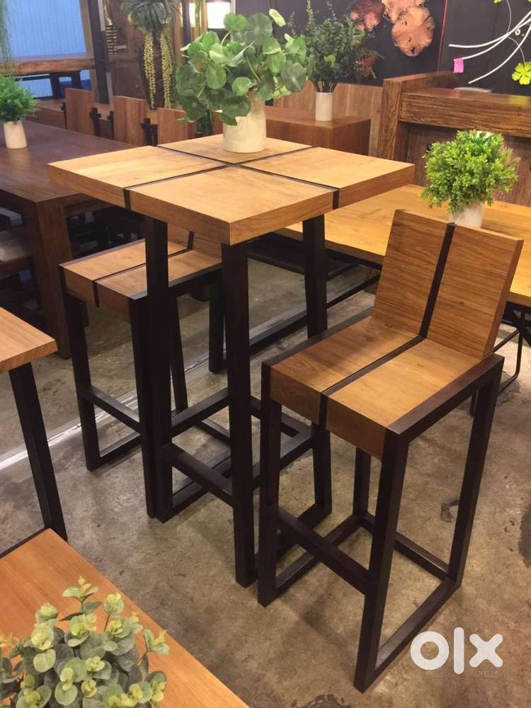 All New Wooden Metal Bar chairs and cafe tables and chairs manufacture
