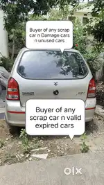 WE DEAL ANY SCRAP SCRAP CAR N VALID EXPIRED CARS N WASTE CARS