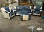 TWO MULTI COLOUR 5 SEATER SOFA SET WITH PREMIUM QUALITY