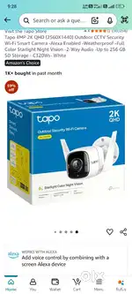 Tapo Outdoor WiFi-Camera