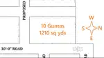 URGENT LAND SALE – 10 GUNTAS (1210 SQ.YDS) – RESORT-SUITABLE PLOT @