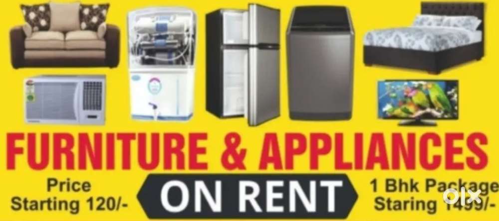 Furniture appliances on RENT