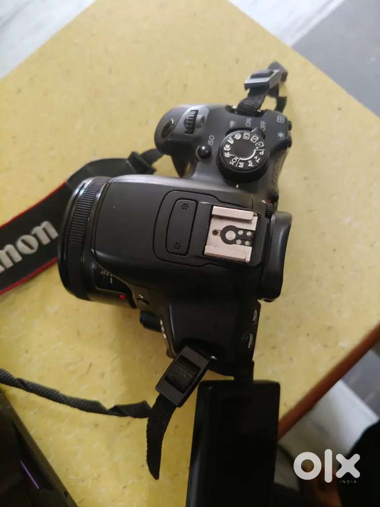 Canon 700d with 50mm lens