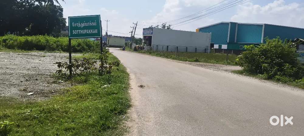 REDHILLS NEAR SOTHUPAAKAM ROAD CMDA APPROVED PLOT FOR SALE.