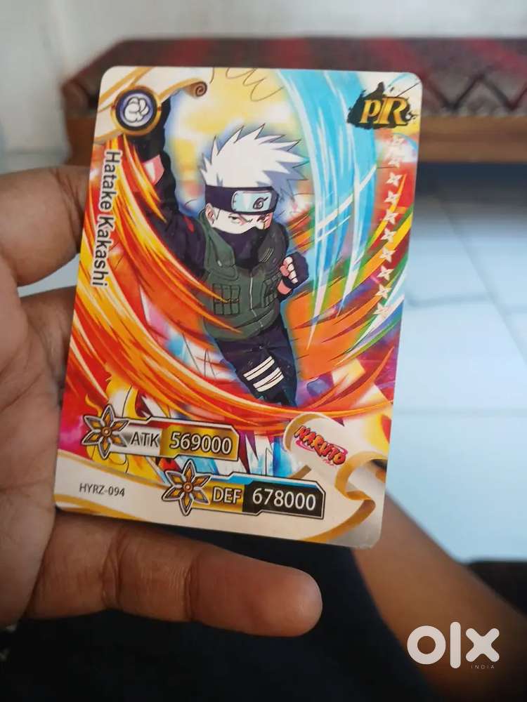 Hatake Kakashi  pr card pr means promo or power card price will be low