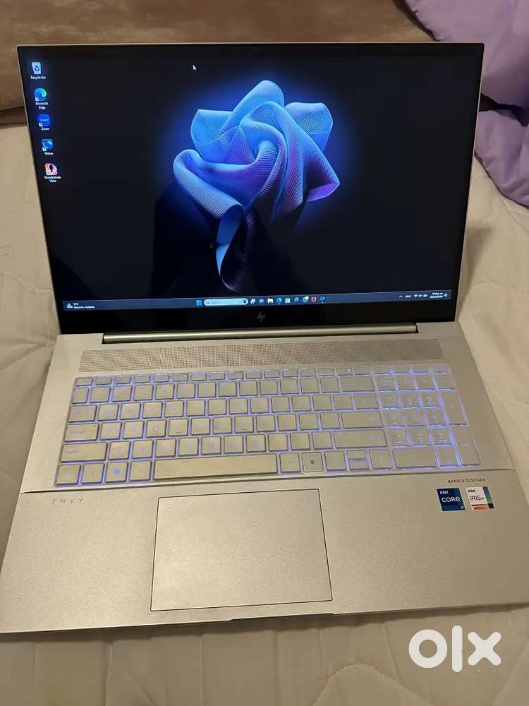 Hp laptop white colour