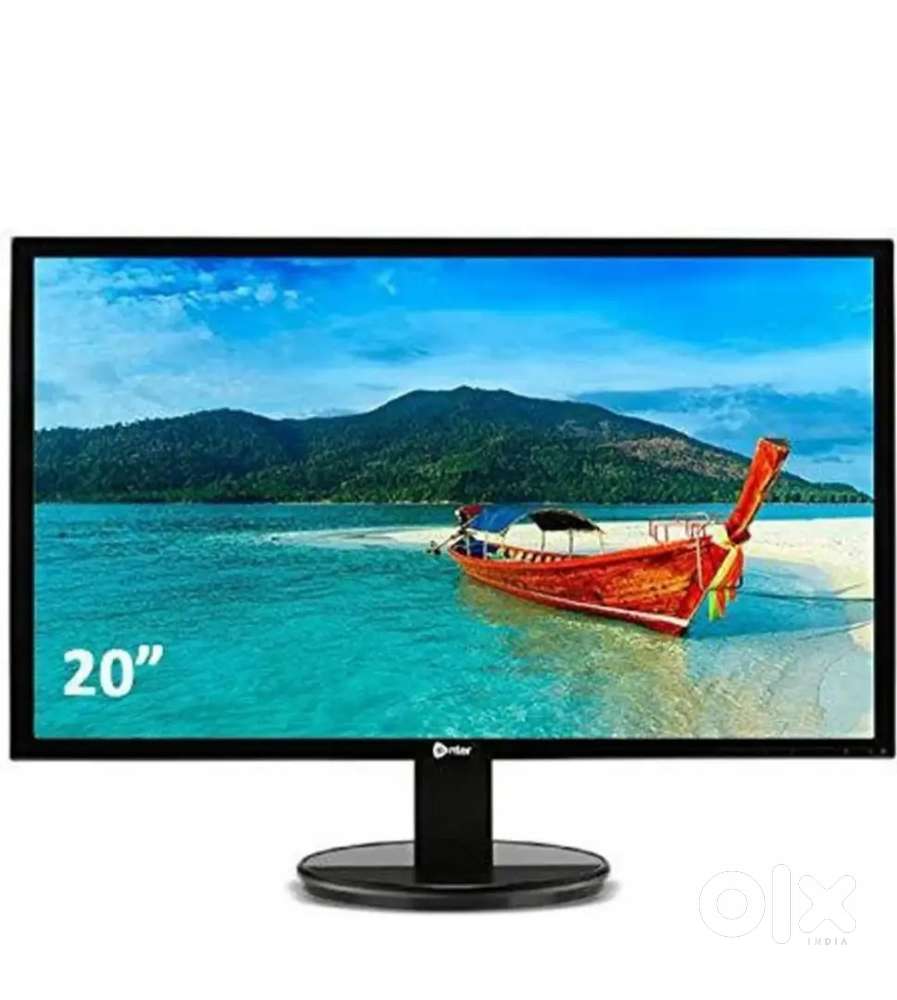 New full hd monitor (२० inch) box peaked