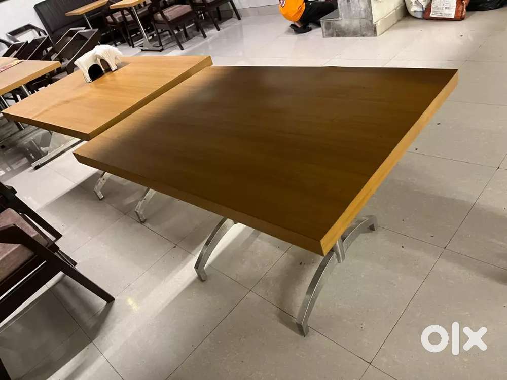 Restaurant Heavy Table and Chairs (Steel)