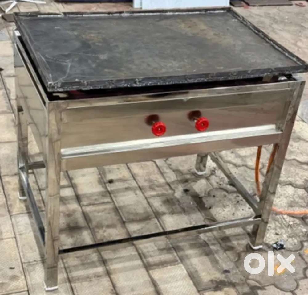 Stainless Steel Dosa Bhatti with Tawa, Gas operated