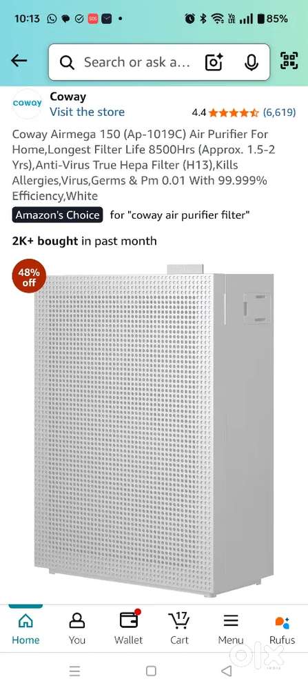 Coway Airmega 150 Air Purifier