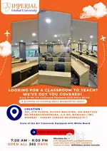 Classroom on rent