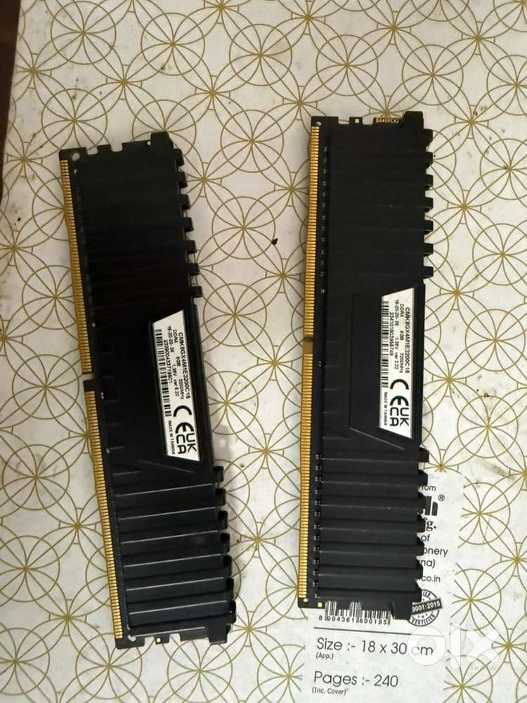 Ddr4 ram 16 gb 3200 Mhz