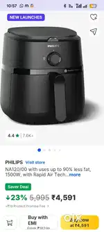 Air fryer phillips