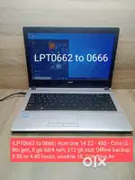 (LPT0662 to 0666) Acer one 14 Z2 - 485 refurbished laptop