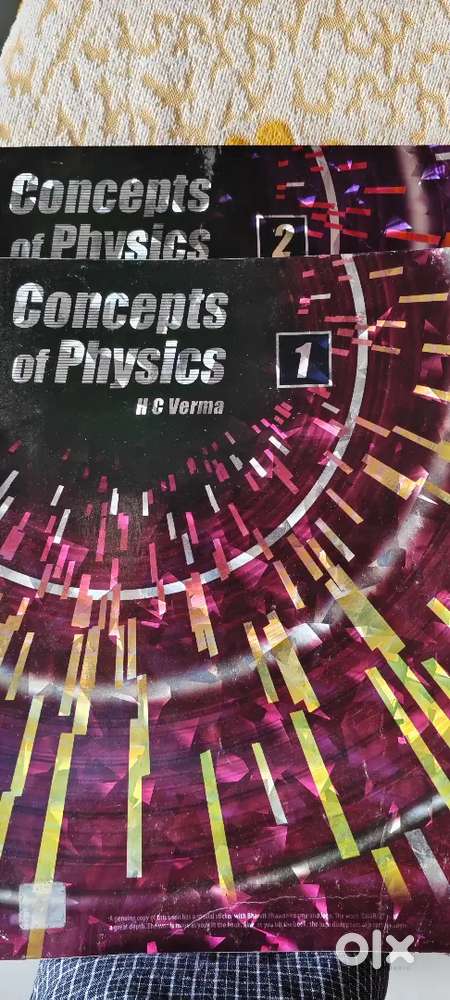 HC Verma 1 and 2 + Physics Galaxy volume 1
