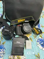 Nikon D3500 With 18-55mmvr lens