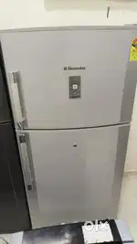 Double door fridge with warranty and good condition