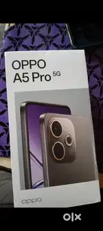 New modal  oppo a5pro 5g 8 ,256