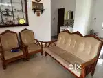 Wooden Sofa set 3+1+1