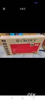 43 inch smart android frameless led tv with 600 channel free