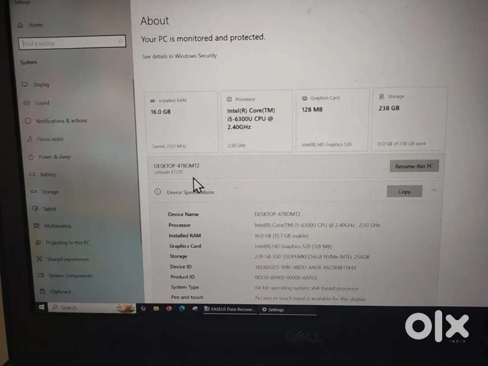 I5 good condition laptop in 15k