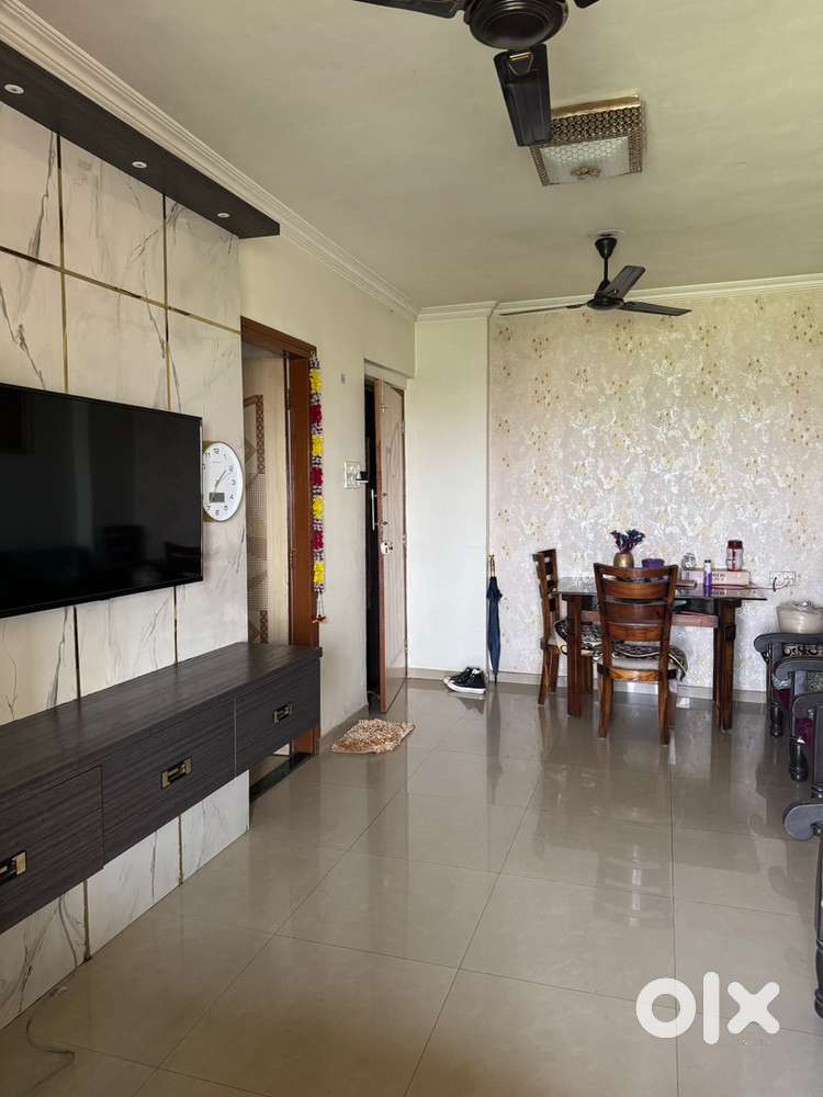 2 Bhk spacious Flat in reputed society Parsik Nagar