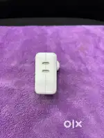 Apple 35 W USB-C Power Adapter. Helpful information:  charging at home