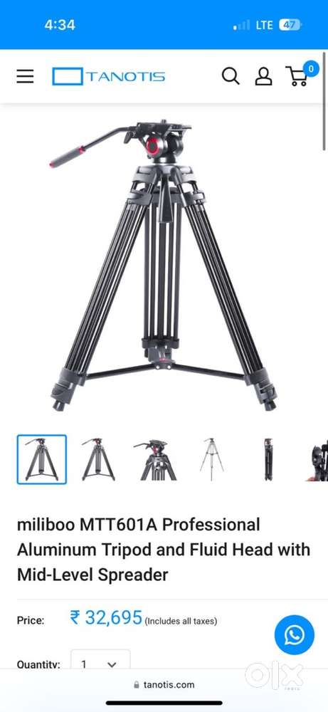 Miliboo tripod MTT601A, HMD 300pro Headphone And Sennheiser Mic set