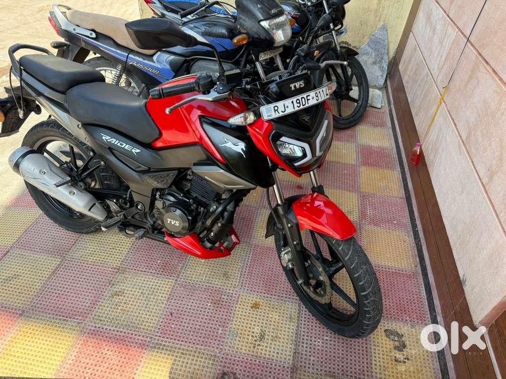 Tvs raider 9000 km running only