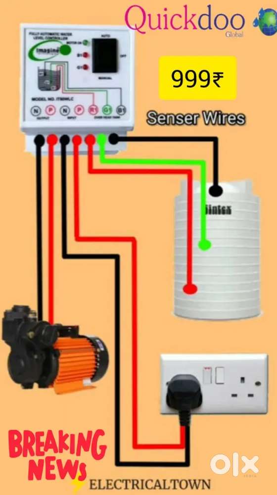 Micro controller Automatic water level controller